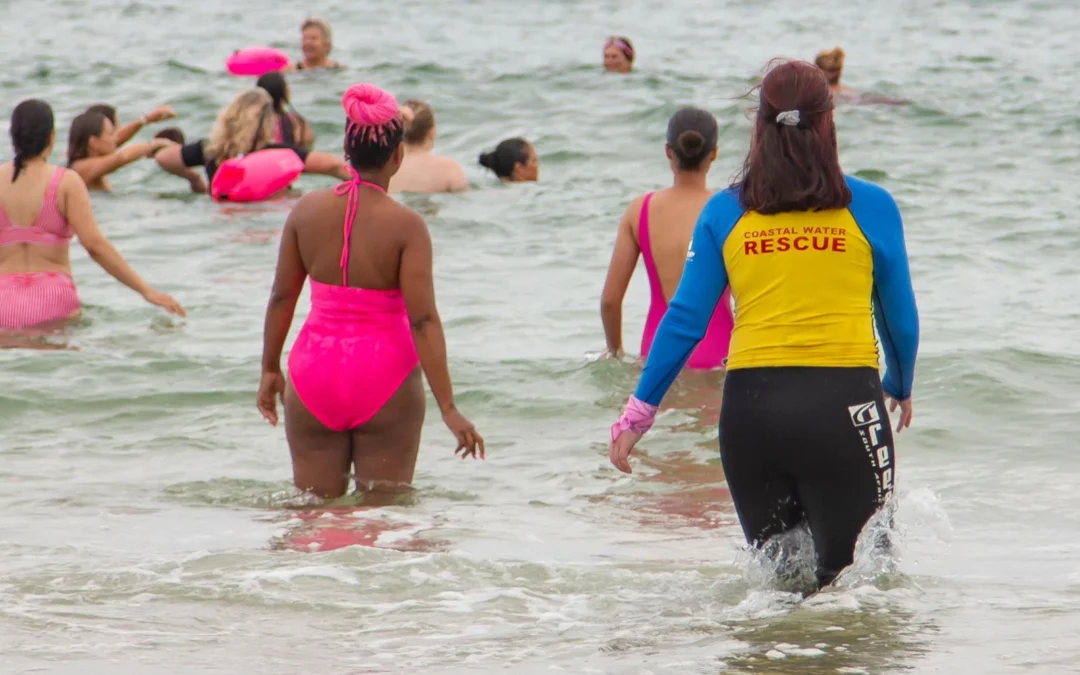 Making Waves Together:  The iLoveBoobies Secret Swim